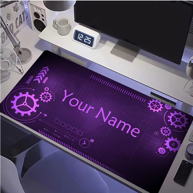 Office Tech Gear - Özelleştirilebilir Gear Tech Tarzı Mouse Pad,