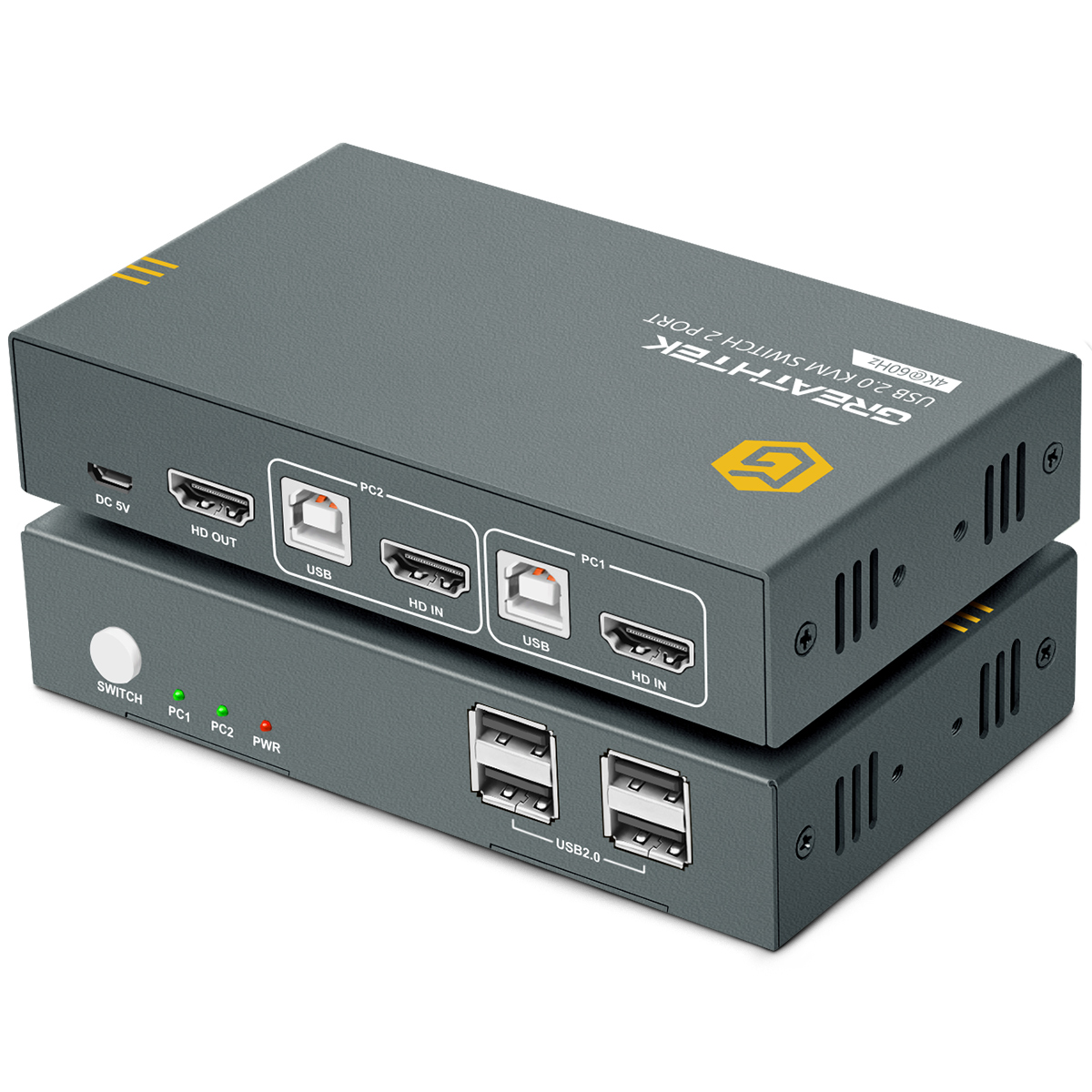 Hdmi Matrix Switch - 2/4/8 Port Kvm Switch HDMI USB