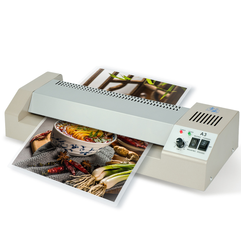 Laminator A3 Hot - Fabrika Fotoğraf Laminasyon Makinesi LM-320 4