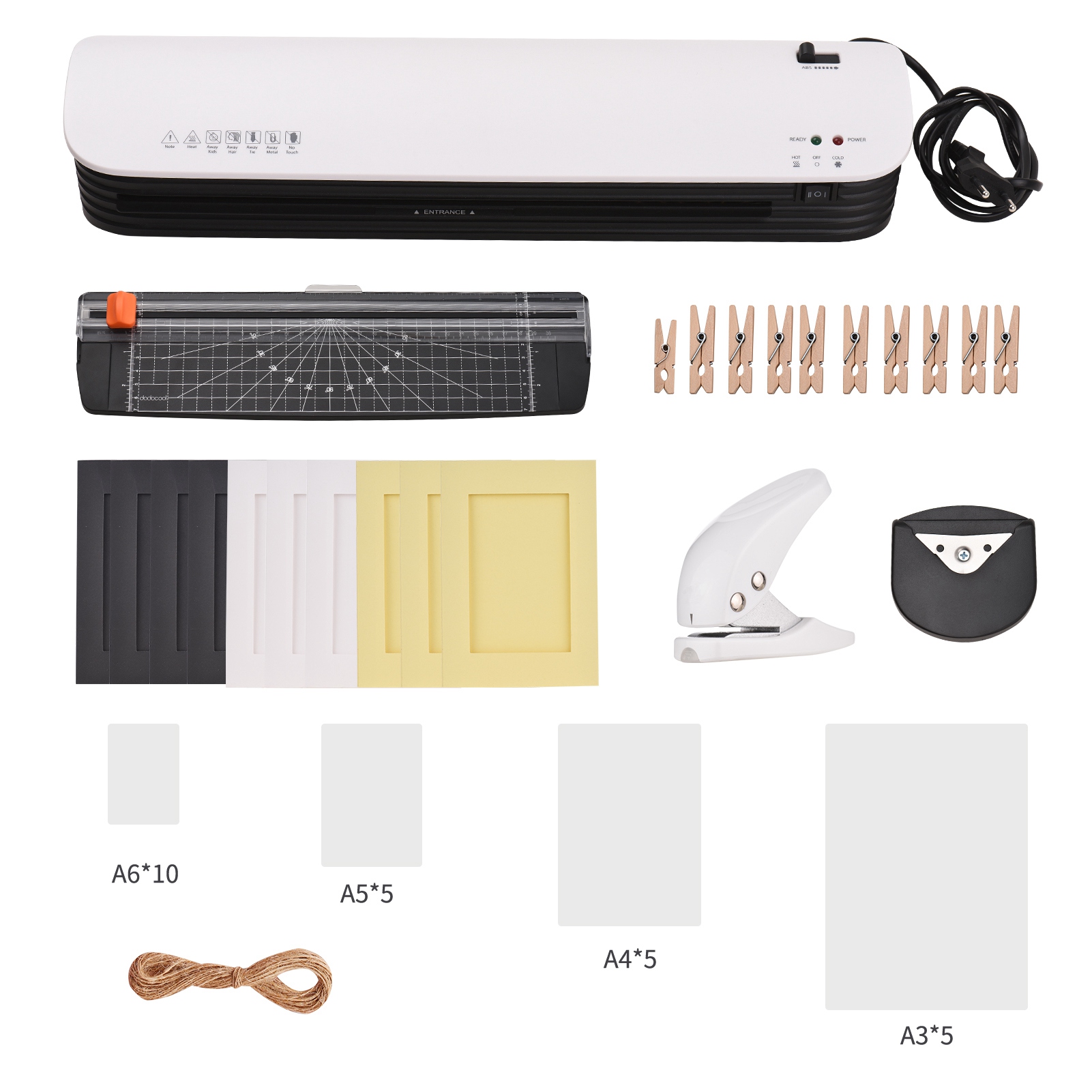 Laminator A3 Hot - SL399 Laminasyon Makinesi Seti A3 Boyutunda