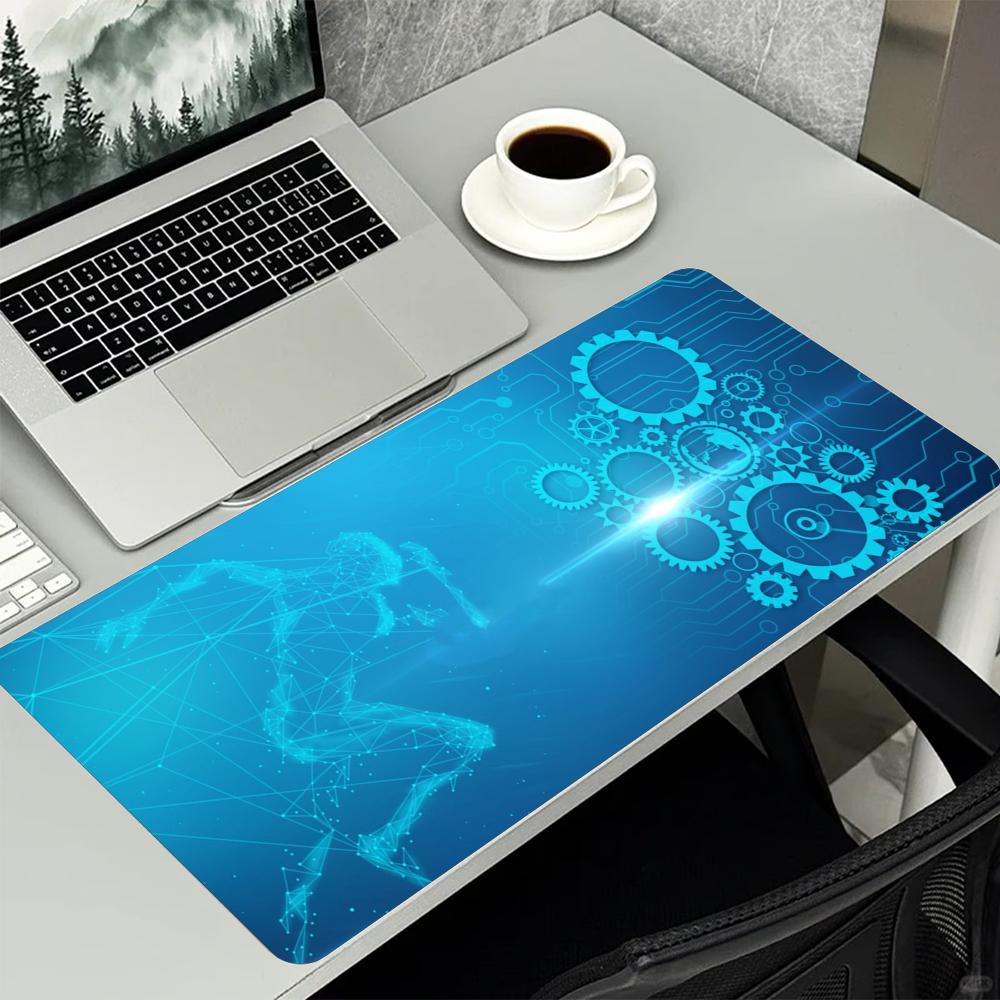 Blue Tech Devre Desenli Genişl - Office Tech Gear incelemesi ve fiyatı
