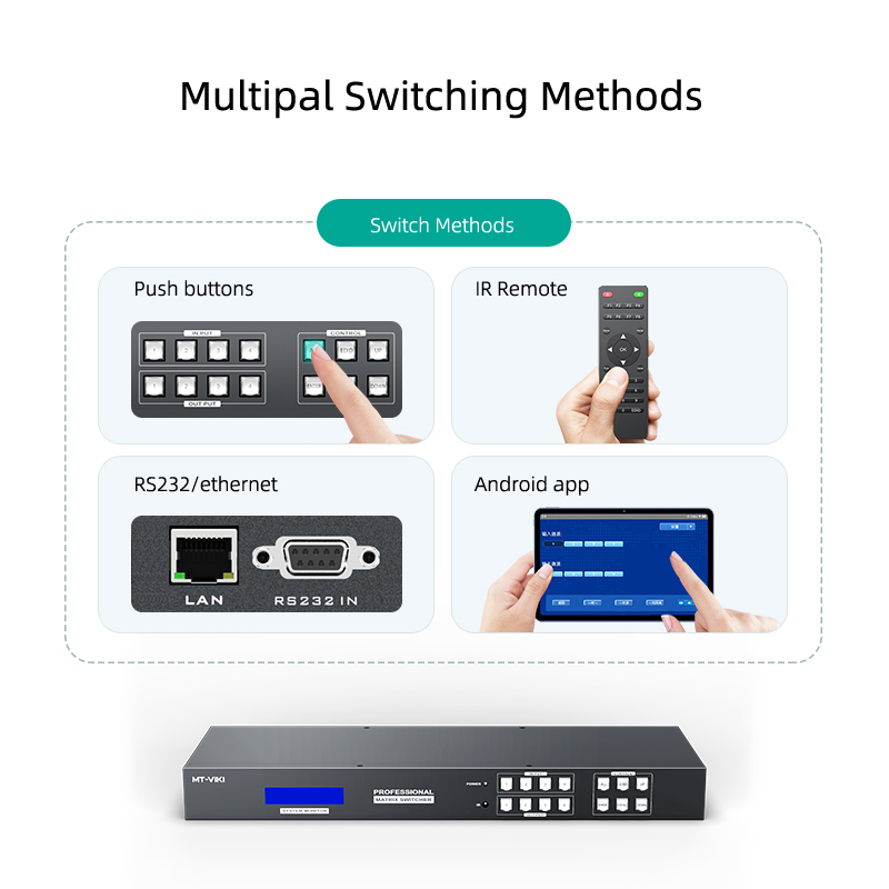 MT-VIKI 4x4 Sorunsuz HDMI Matr - Hdmi Matrix Switch incelemesi ve fiyatı