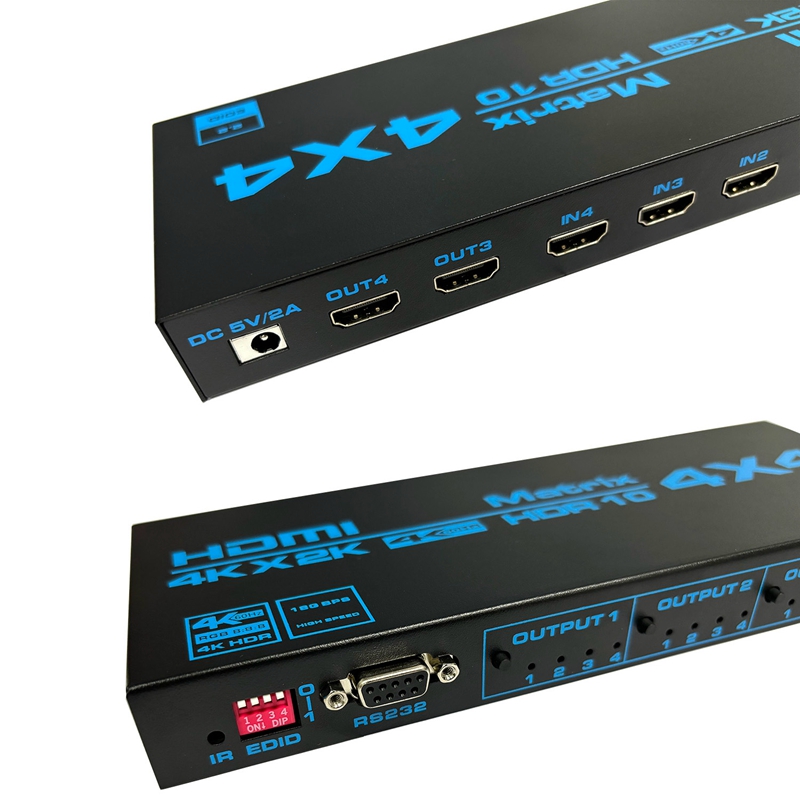 4K HDMI Matris Anahtarı 4'ü 4  - Hdmi Matrix Switch incelemesi ve fiyatı