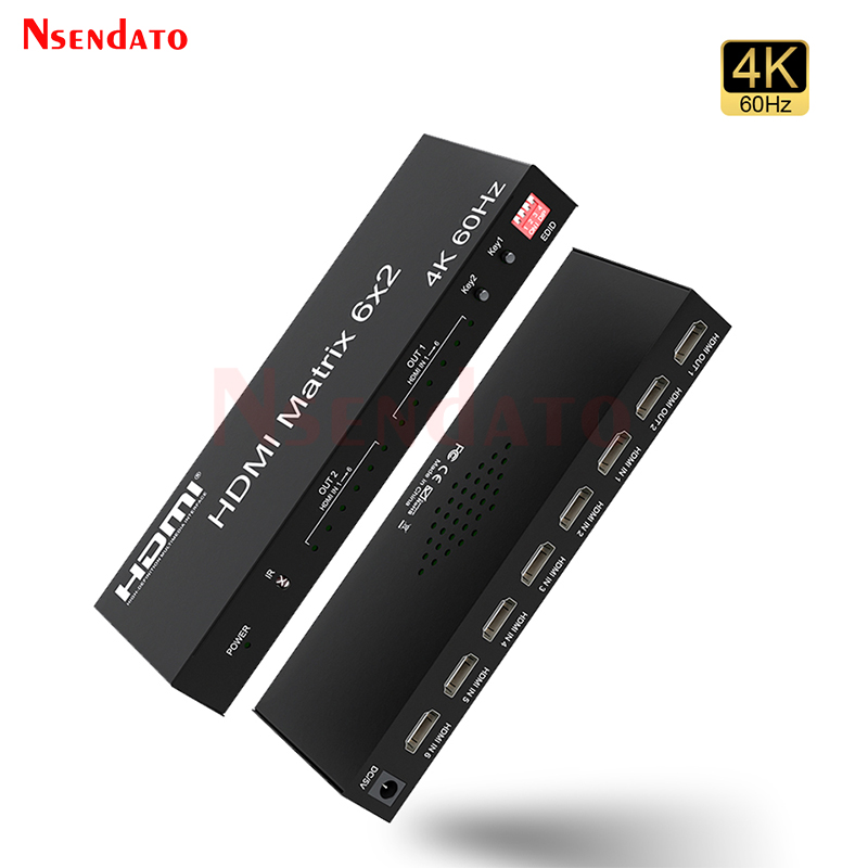 HDMI Matris Anahtarlayıcı 6x2  - Hdmi Matrix Switch incelemesi ve fiyatı