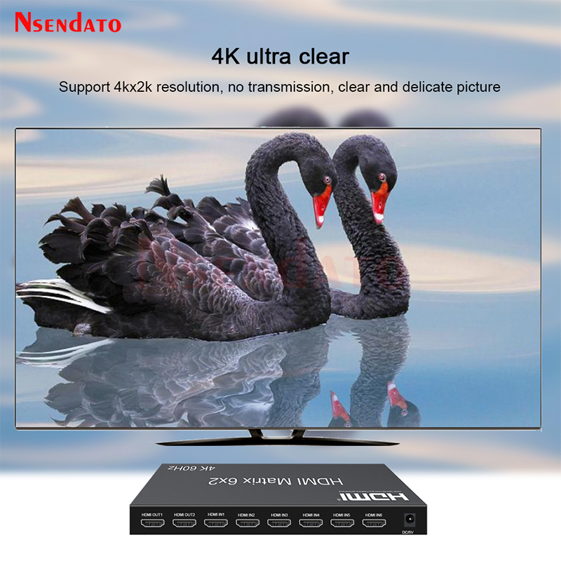 HDMI Matris Anahtarlayıcı 6x2  - Hdmi Matrix Switch incelemesi ve fiyatı